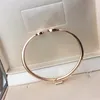 Charm Women Jewelry Gold Bangle Simple Double Flipped Beimu Agate Opening Design Fashion