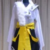 cosplay Anime Inuyasha Sesshomaru Cosplay Sier Parrucche Orecchio Kimono giapponese per donne Uomini e adulti Costume Halloween Set completocosplay