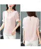 Blusas femininas de manga curta camisa verão moda topo feminino blusas para mujer blumen blusas primavera 2023 blusas elegantes132c