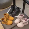 Buty Capsella Kids Spring Autumn Dziewczyny oddychające kostki dla dzieci chłopcy koronki w płaskiej modzie Rozmiar 26-37