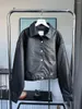Manteau en cuir pour femmes, ETJ2023, style chemise, Imitation manteau, pantalon, conception d'ourlet, veste personnalisée, automne 3427/796