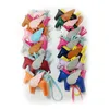 Designer Porte-clés Dames 18 couleur mode cheval Animal Porte-clés PU cuir dessin animé sac à main décoratif porte-clés mignon voiture porte-clés en gros