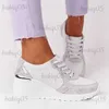 SURET BUTY BUTY Fashion Buty Kobiety wulkanizowane buty klinowe Sneakers Kobiety sportowe buty damskie oddychające swobodne platformy trampki T231025