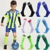 Ellenbogen Knieschützer Kinder Fußball Fußball Socken Strümpfe Hohe Qualität Lange Röhre Baumwolle Legging Baseball Laufen Sport Junge Mädchen Kinder 231024