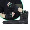 Wsparcie nadgarstka Fitness Halfing Finger Rękawiczki Mężczyźni i kobiety Strażaj sport