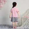 Abbigliamento etnico Hanfu Cheongsam 2023 Abito da ragazza Stile nazionale Retro Una versione Gonna da ballo di laurea per servizio di classe