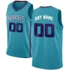 Dropshipping pas cher 75e personnalisé Mens Femmes Charlotte''Hornets''11 Cody Martin 24 Mason Plumlee 14 Nick Richards 10 Ish Smith Maillots de basket-ball