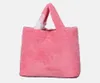 Projektanci torby 4 kolory nowe damskie torebki pluszowe torba na zakupy luksusowe torebki futra torebki lady torebki hobo za darmo statek