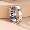 Hochzeit Ringe Ins Tiny Zirkon Für Frauen Glänzende Kristall Silber Farbe Mode Bands Minimalistischen Engagement Geschenk Schmuck