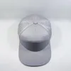 Casquettes de baseball style 7 panneaux casquette en maille perforée au laser imperméable à l'eau à séchage rapide chapeau de baseball à bord plat 231025
