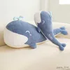 Nadziewane pluszowe zwierzęta Summer Cute Whale Office Sofa Sofa Whicion Animal Pluszowa zabawka sypialnia łóżko dziewczyna spać