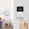 Billig x3 Intelligent Visual Two-Way Intercom Doorbell Wireless WiFi Home Remote Monitoring Video High-Definition Night Vision Safety Doorbell