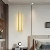 Wall Lamps Long Sconces Black Sconce Bed Lamp Penteadeira Camarim Living Room Decoration Accessories Lampen Modern