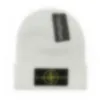 Gorro Gorro de diseñador gorro de lujo ISLAND gorro temperamento gorro de punto versátil gorro de punto letra cálida Sombrero de diseño PIEDRA 17 colores F-3