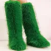 Knee Over Boots for Women Autumn and Winter New with Plush