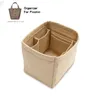 Kosmetiska väskor Fall för H Picotin 18 22 26 Insert Bags Organizer med korthållare Makeup Bucket Luxury Handväska Lagring Womens Cosmetic Shaper 231026