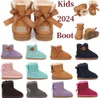 Designer Bambini Tazz Tasman Bambini Stivali per bambini Ragazzi Ragazze per bambini Pantofole per stivali Donna Inverno caldo Scarpe per bambini Australia Pelle scamosciata australiana Neve 22-35 nd