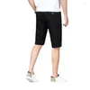 Shorts pour hommes Summer Mens Business Light Slim Fit Pantalon décontracté Hommes Plus Taille Vêtements Cargo