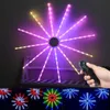 Andra evenemangsfestleveranser Fyrverkerier LED Light Strip RGB Dream Color Changing Remote Control Firework 18 Modes Christmas Living Room Decoration Gift 231026