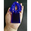 Pendentif Colliers En Gros Saphir Bleu Opale Tigereye Tranquillité Et Paix Plaque Collier Chandail Chaîne-comme