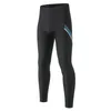 Pantalon de course réfléchissant pour hommes, cyclisme d'hiver, coussin Long, vtt, Sports de plein air, taille asiatique