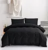 Conjuntos de cama Midsum Pure Color Define Single Double Full Size Skin Friendly Tecido Black Duvet Cover Set para Dormitório Doméstico 2215897105