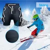 Pantalon de ski à bretelles Benken EVA short de protection rembourré SBR 3D hanche rembourré résistance aux chutes sous-vêtements équipement de protection pour Snowboard Skate cyclisme 231025