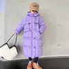 Down Coat Girls Winter Style Parkas Parkas 12–14 lata ciężki płaszcz dla dzieci z kapturem zagęszcza ciepłe nastolatki Baby 231025