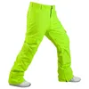 Spodnie narciarstwo śliniane spodnie Wodoodporne spodnie snowboardowe męskie spodnie snowboardowe zimowe spodnie narciarskie Man Camuflage Highwaist Outdoor Windproof Gruster Snow Skiing