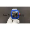 Механические часы Richa Milles Rm35-03 Полностью автоматические наручные часы со швейцарским механизмом на ленте Super Duplication Rm35 NTPT Черный, белый и синий4335 montres de luxe
