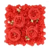 Fleurs décoratives fleur de rose artificielle réaliste à la recherche de couleur vibrante douche nuptiale simulation de fête de mariage art mural décor à la maison