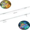 Decorações de Natal USB RGBIC LED String Lights WS2812B RGB Bluetooth Música LED Luz Full Color Endereçável Individualmente DC5V 231026