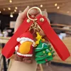 Cartoon Święty Mikołaj Claus Cute School Bag Wisel CAR BEARKAIN Świąteczny Mały prezent hurtowy