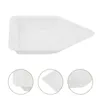 Disposable Dinnerware 10 Pcs Supplies Weighing Boat Plastic Go Containers Square Lab Dish Anti-Static