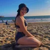 Boinas 2023 Sombrero de cubo Mujeres Verano Floppy Moda Pescador Cap Sombreros para el sol Packable Beach Caps SPF 50 Protección UV