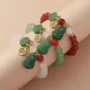 Strand Boho Vintage Buddha Armband för kvinnor Religion Buddhism Beads Charm Armband Chain Jewelry Gift