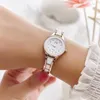 Armbandsur klocka för kvinnors kvinnors klockor gratis leverans koreansk version modeimitation keramisk vattentät handled