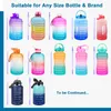 Other Drinkware BuildLife Straw for Gallon Water Bottle 43oz 64oz 128oz 2L 38L Drinking Tube Reusable BPA Free Food Grade 231026