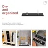 Decorative Flowers Knife Display Stand Displaying Rack Clear Plastic Drawers Block Convenient Home Acrylic Holder