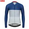 Racing Jackets Men Summer Breathable Long Sleeve Cycling Jerseys MTB Bicycle Clothing Spring Autumn Mountain Bike Tops