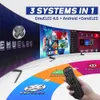 Oyun Denetleyicileri Joysticks Kinhank Retro Video Oyun Konsolu Süper Konsol X2 Pro PS1/DC/MAME/SS için 90000 Video Oyunları ile Gamepad Kid Hediye Oyun Kutusu 231025
