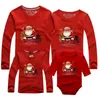 Family Matching Outfits Christmas Costume Year Mother Daughter Clothes Girls Boy Mom Dad Tshirt Baby Romper 231026