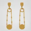 Designer Earings For Women Gold Paper Clip Pendent Earrings Fashion Men Dangle Earring Luxurys Hoops Jewelry V Studs 925 Silver Or252u