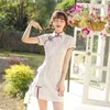 Vêtements ethniques 2023 printemps et été Cheongsam fille améliorée mode quotidienne rétro jeune robe traditionnelle chinoise