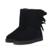 2024 Damenmode Schneestiefel Damen Schneestiefel Weicher bequemer Schaffellfell warmer Stiefel Schönes Geschenk Kostenloser Versand