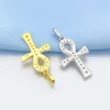 Blues OEM classic high quality moissanite 925 sterling silver egyptian ankh cross pendant necklace for religion jewelry