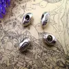 36st Football Bead Charm Rugby Sports Slider Large Hole Bead European Bead Jewelry Maket Supplies 14 9 7mm Hole 4 7mm188J