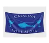 Catalina Wine Banner Flag 3x5Feet 150x90cm na zewnątrz wiszący druk poliester szybki z mosiężnymi przelotkami 9306856