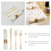 Couverts jetables pour manger du Steak, ustensiles de cuisine, serviettes en papier, vaisselle El, nourriture, vaisselle de mariage, maison