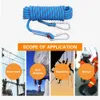 Liny wspinaczkowe TomsHoo 10 mm rock lina 10 m/20 m/30 m Static Ropeing Rope for Fire Reseal Bezpieczeństwo Escape Tree Accesories 231025